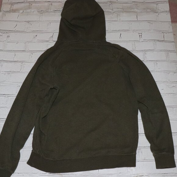 Women's Size Small Olive green Under Armour Hooded Sweater Loose - Picture 2 of 5